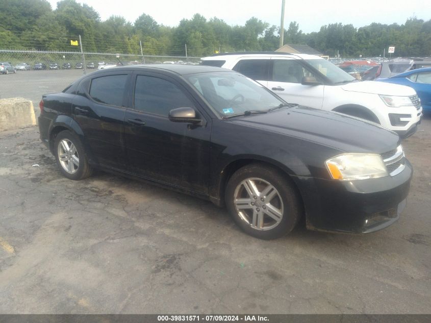 1C3CDZCB1DN521390 | 2013 DODGE AVENGER