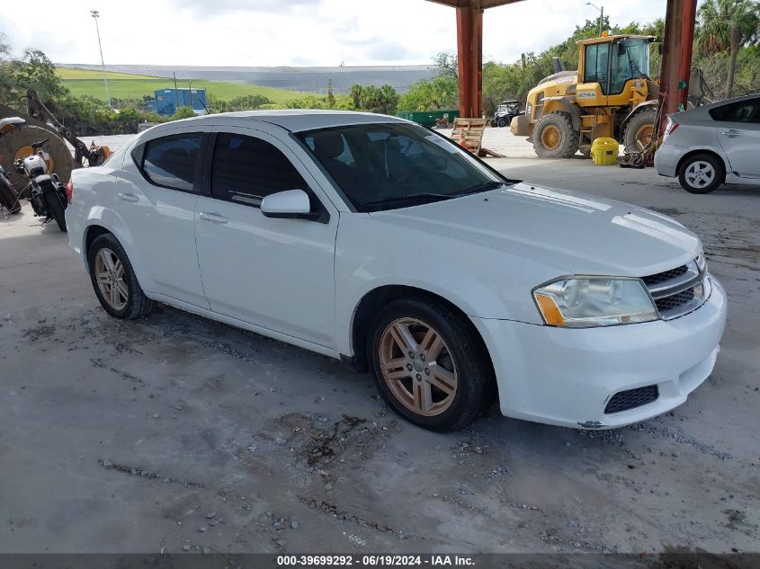 1C3CDZCB5CN177951 | 2012 DODGE AVENGER