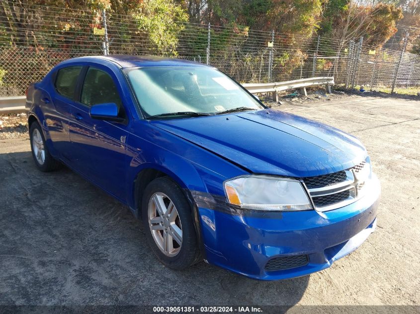 1C3CDZCB7CN148502 | 2012 DODGE AVENGER