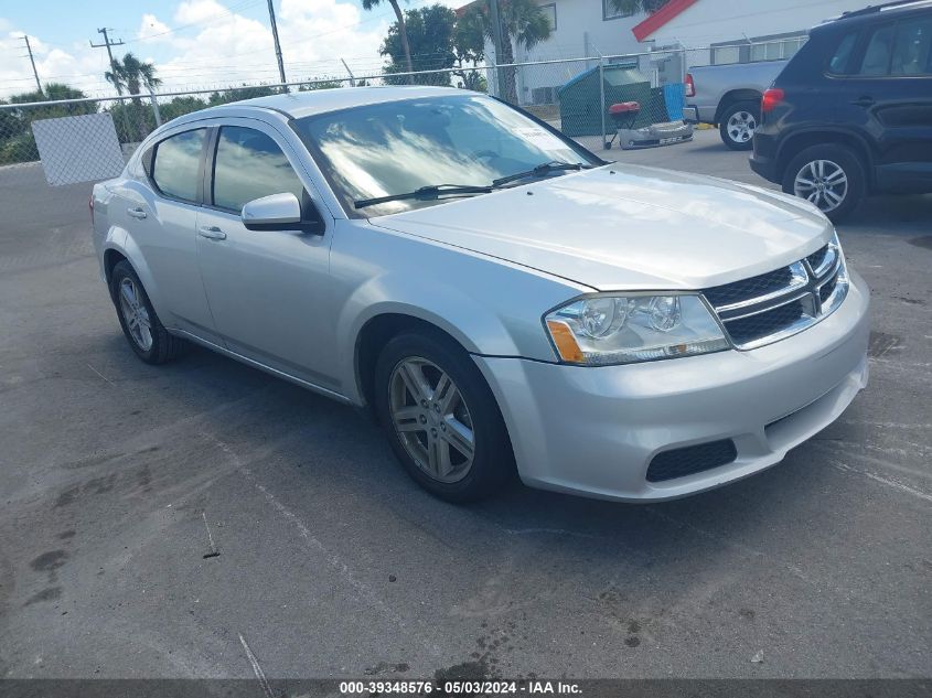 1C3CDZCB8CN196235 | 2012 DODGE AVENGER