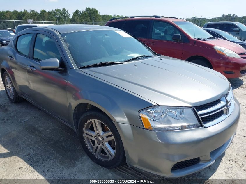 1C3CDZCBXCN293422 | 2012 DODGE AVENGER