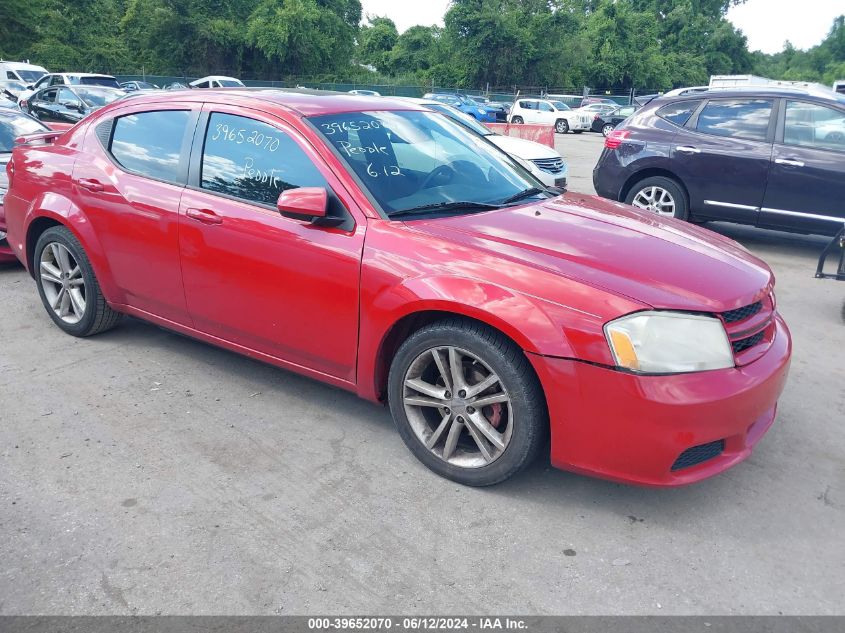 1C3CDZCG5DN623836 | 2013 DODGE AVENGER