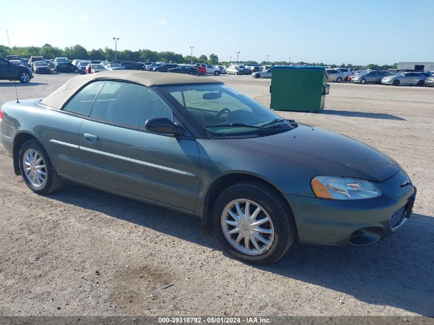 1C3EL45X52N180810 | 2002 CHRYSLER SEBRING