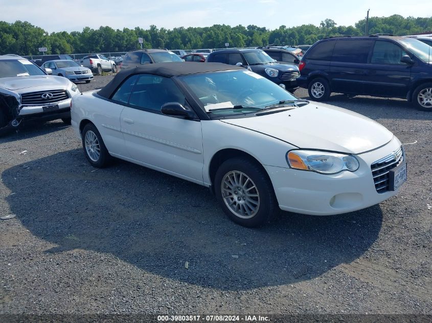 1C3EL55R95N589937 | 2005 CHRYSLER SEBRING