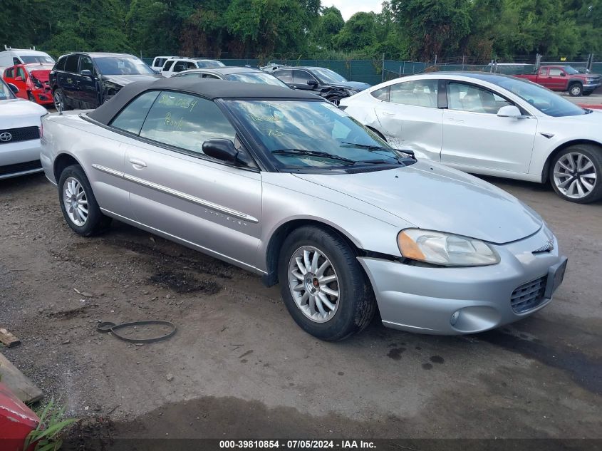 1C3EL55U61N660168 | 2001 CHRYSLER SEBRING