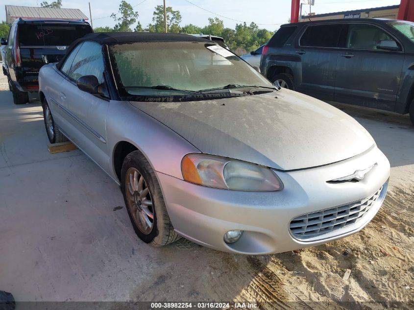 1C3EL65R42N256384 | 2002 CHRYSLER SEBRING