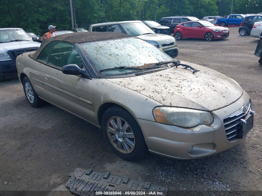 1C3EL65R64N160789 | 2004 CHRYSLER SEBRING