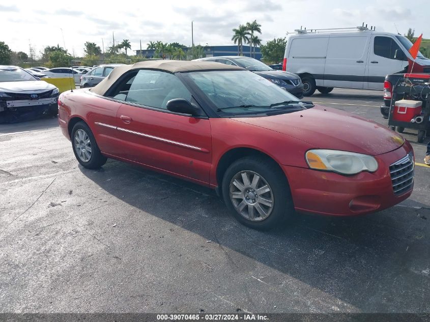 1C3EL65R64N378957 | 2004 CHRYSLER SEBRING