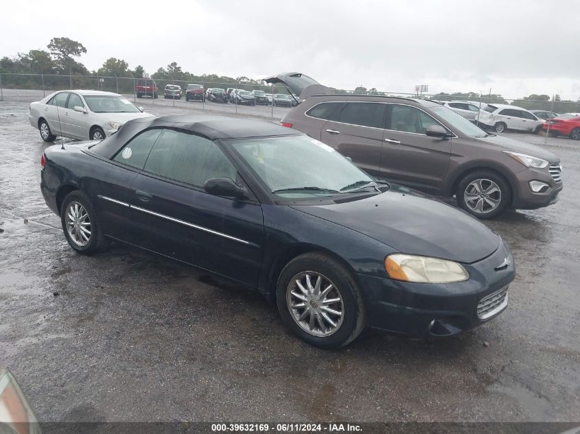 1C3EL65R73N555465 | 2003 CHRYSLER SEBRING