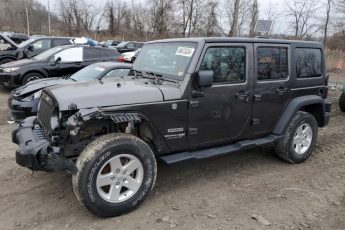 1C4BJWDGXJL837791 | 2018 Jeep wrangler unlimited sport