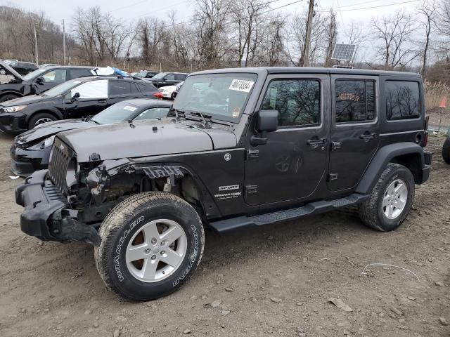 1C4BJWDGXJL837791 | 2018 Jeep wrangler unlimited sport