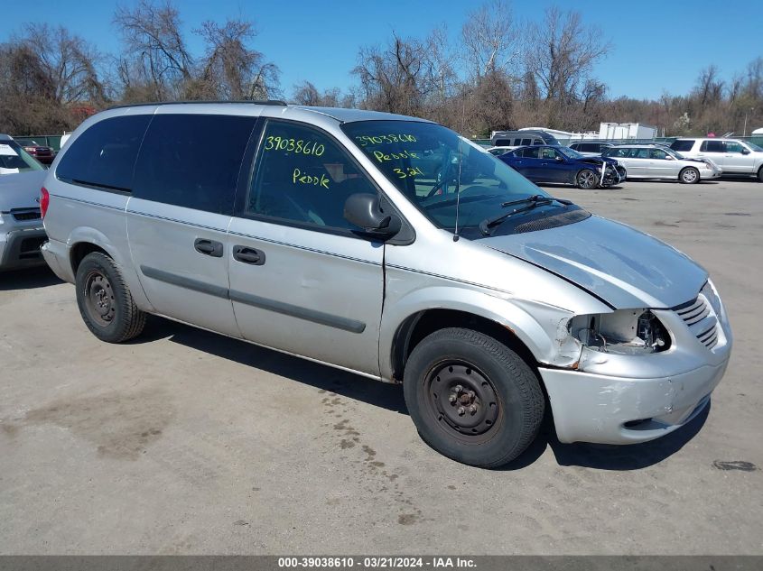 1D4GP24R25B290061 | 2005 DODGE GRAND CARAVAN