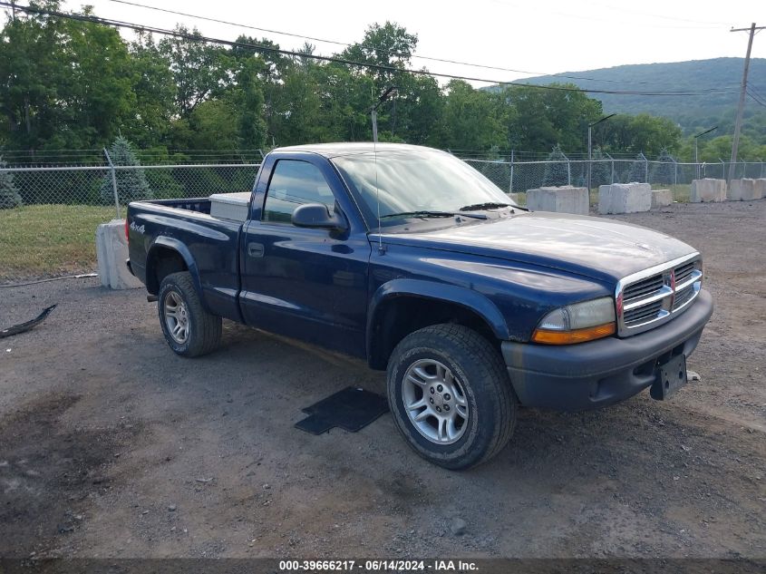 1D7GG16K14S534018 | 2004 DODGE DAKOTA