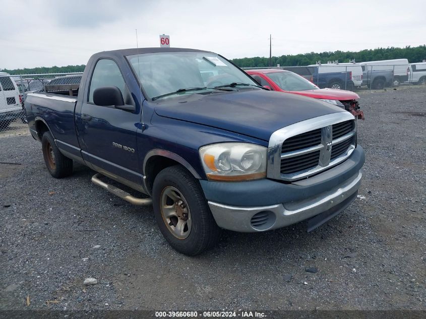 1D7HA16K26J168083 | 2006 DODGE RAM 1500