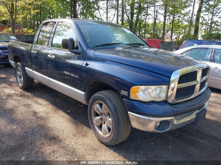 1D7HA18D15S185190 | 2005 DODGE RAM 1500