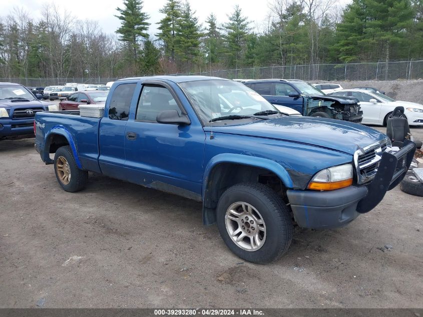 1D7HG12K04S628191 | 2004 DODGE DAKOTA