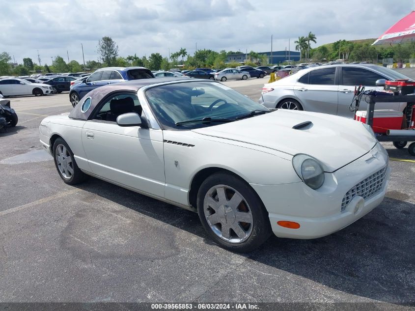 1FAHP60A52Y110742 | 2002 FORD THUNDERBIRD