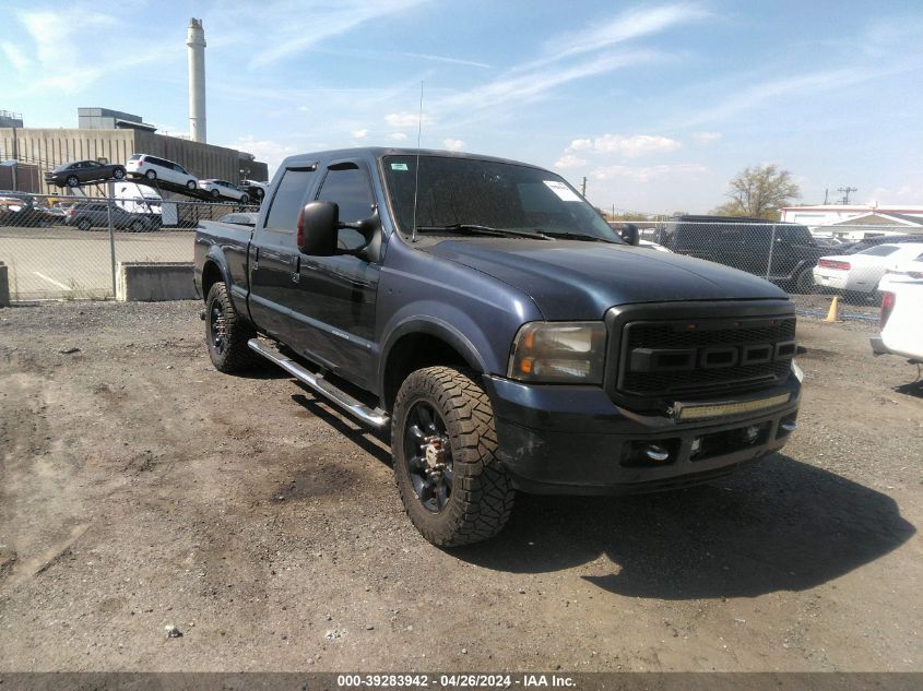 1FTSW21P45EB70693 | 2005 FORD F-250