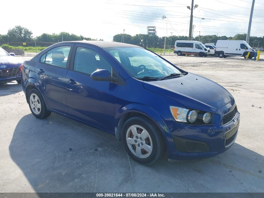 1G1JA5SH4E4100970 | 2014 CHEVROLET SONIC