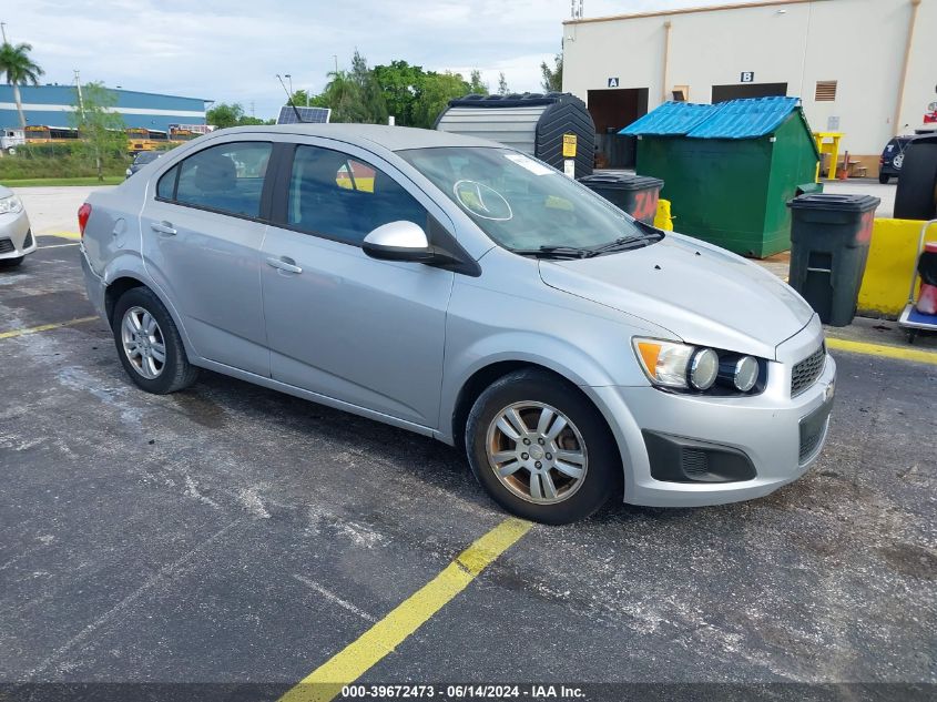 1G1JA5SH8C4211325 | 2012 CHEVROLET SONIC