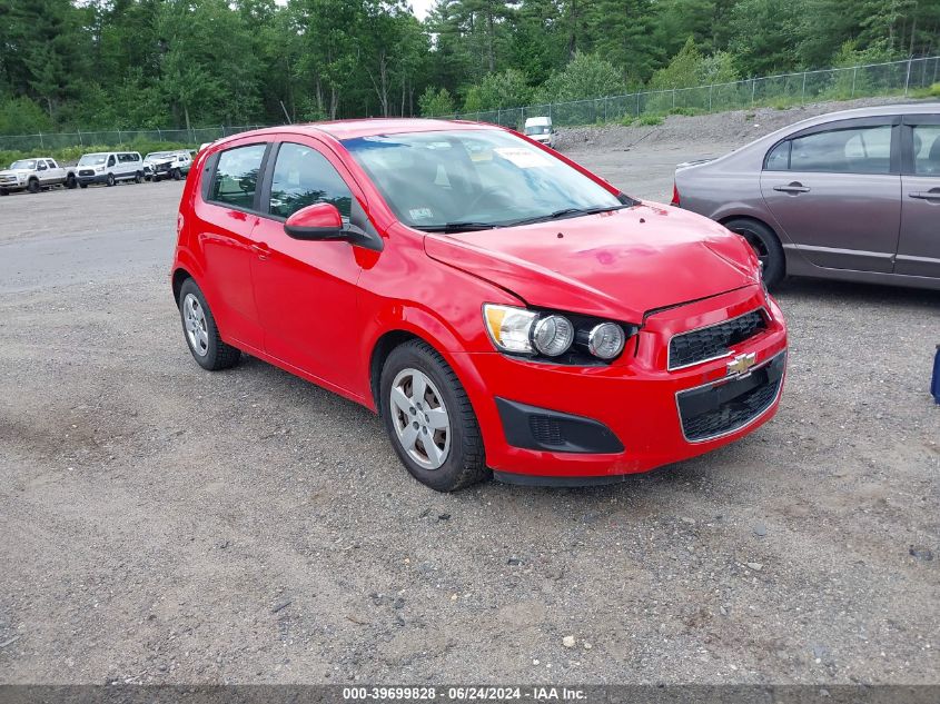 1G1JA6SGXF4144339 | 2015 CHEVROLET SONIC