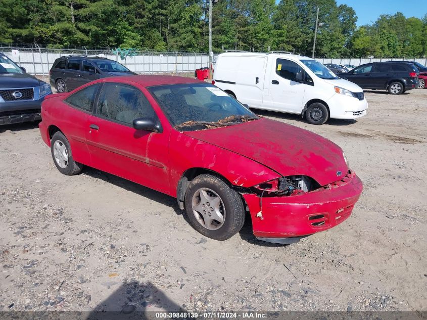 1G1JC124X27253444 | 2002 CHEVROLET CAVALIER