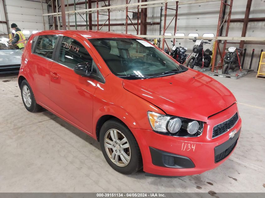 1G1JC6SB8C4205102 | 2012 CHEVROLET SONIC