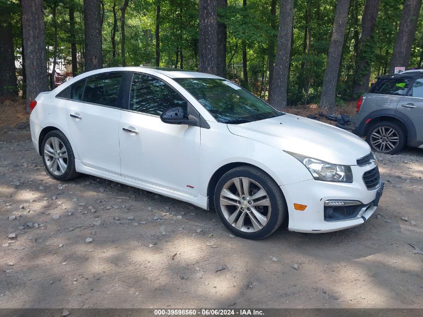 1G1PG5SBXF7276751 | 2015 CHEVROLET CRUZE