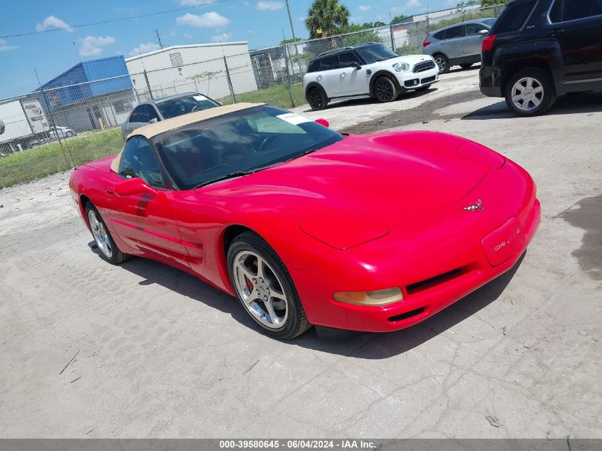 1G1YY32GX15121283 | 2001 CHEVROLET CORVETTE