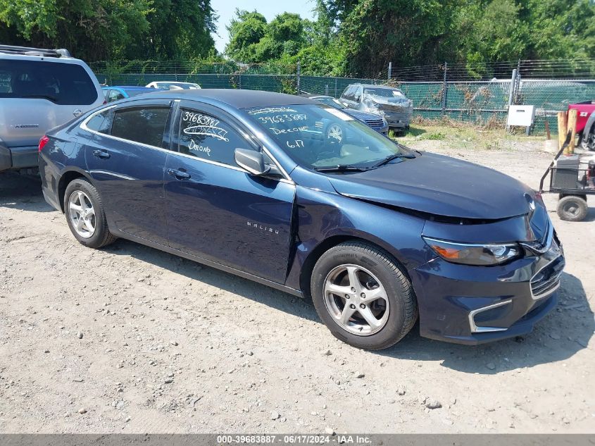 1G1ZB5ST4HF268962 | 2017 CHEVROLET MALIBU