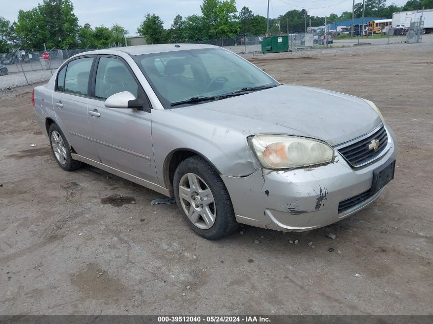 1G1ZT518X6F254488 | 2006 CHEVROLET MALIBU