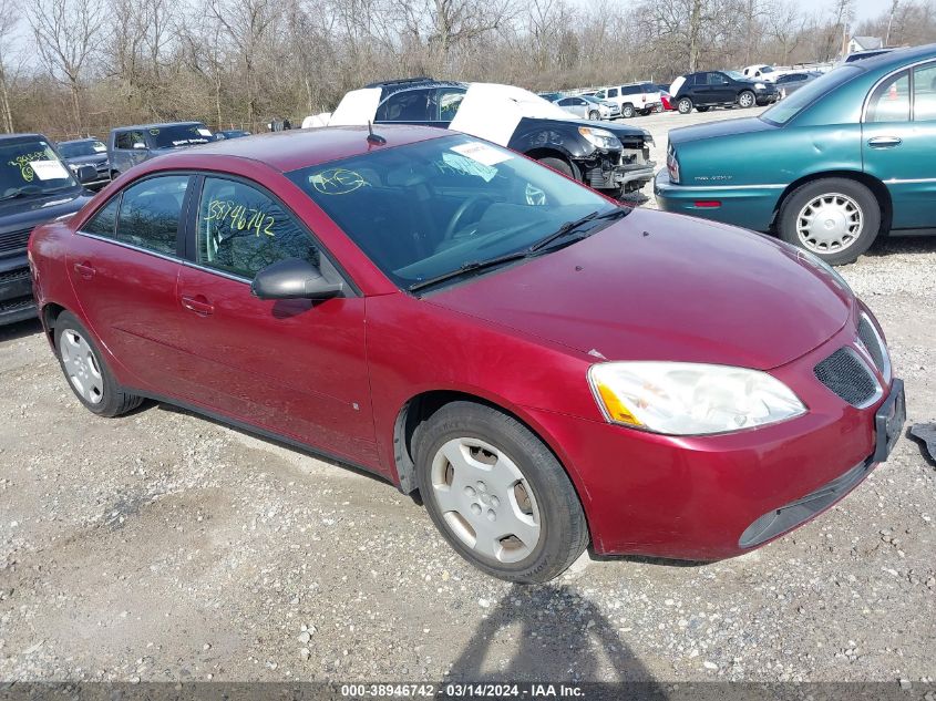 1G2ZF57B684148849 | 2008 PONTIAC G6