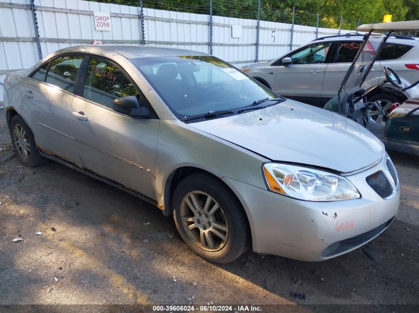 1G2ZG558664255756 | 2006 PONTIAC G6