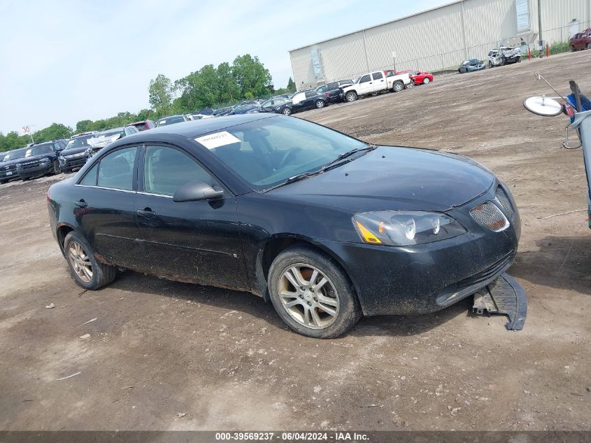 1G2ZG558X64265531 | 2006 PONTIAC G6