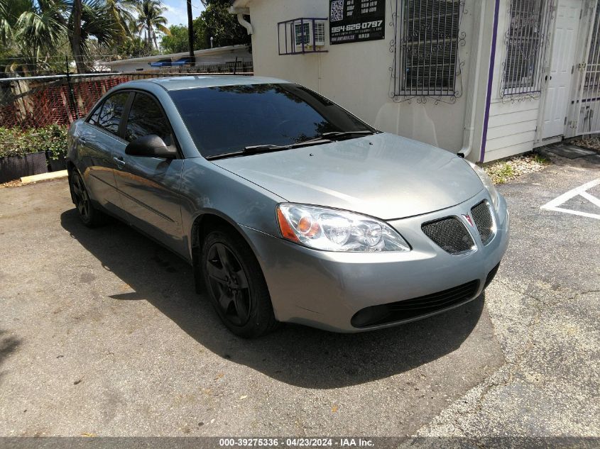 1G2ZG58B674218697 | 2007 PONTIAC G6