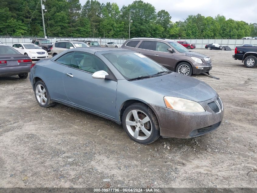 1G2ZH36N274252778 | 2007 PONTIAC G6