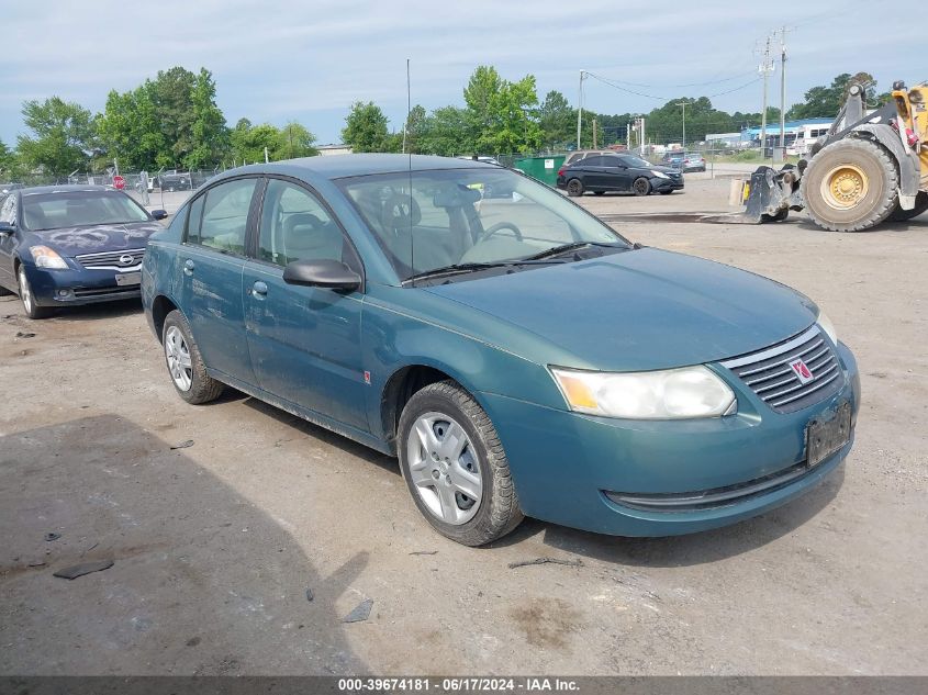 1G8AJ55F27Z101293 | 2007 SATURN ION