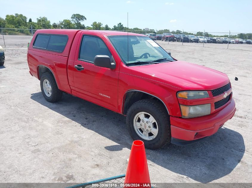 1GCCS146558253531 | 2005 CHEVROLET COLORADO