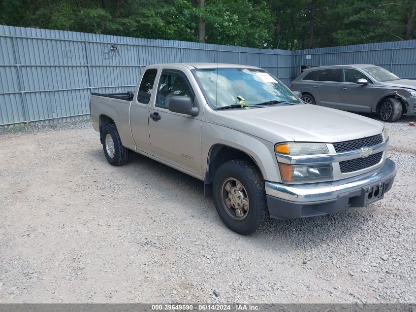 1GCCS196558121491 | 2005 CHEVROLET COLORADO