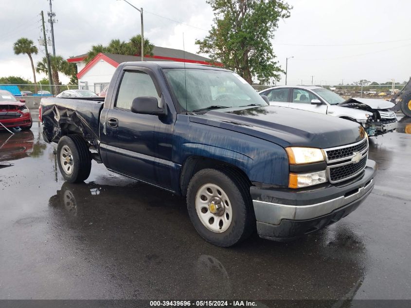 1GCEC14X06Z106026 | 2006 CHEVROLET SILVERADO 1500