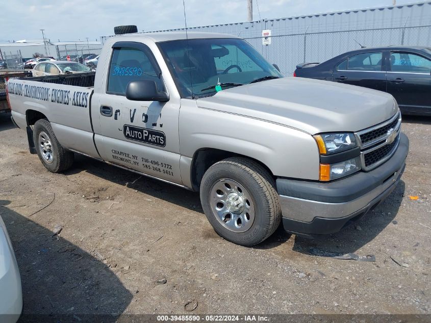 1GCEC14X86Z102550 | 2006 CHEVROLET SILVERADO 1500