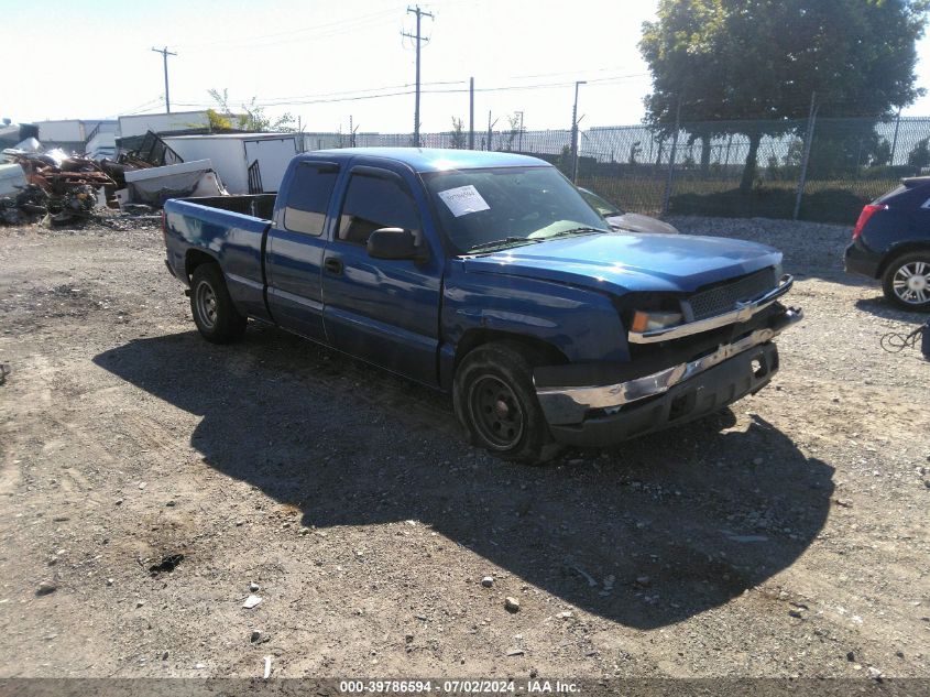 1GCEC19X24Z299110 | 2004 CHEVROLET SILVERADO 1500