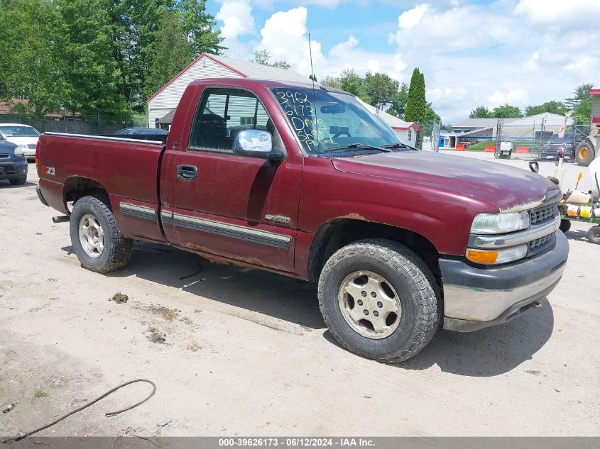 1GCEK14V11Z261341 | 2001 CHEVROLET SILVERADO 1500