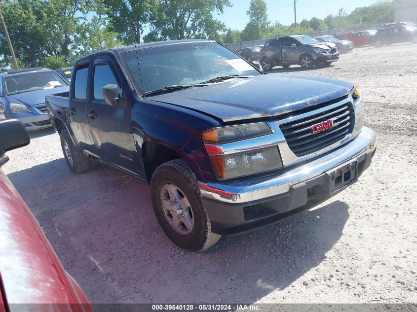 1GTDT136X48201166 | 2004 GMC CANYON