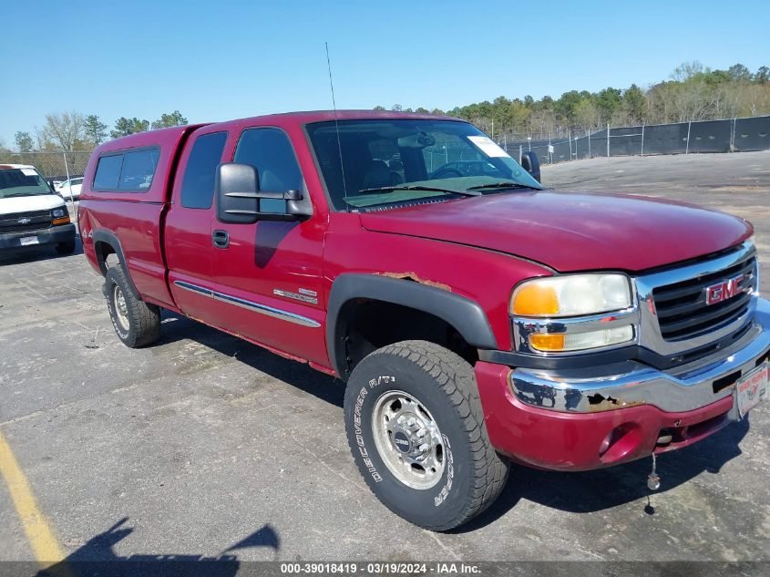 1GTHK29D96E190861 | 2006 GMC SIERRA 2500HD