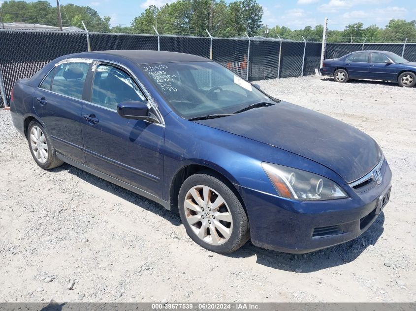 1HGCM66407A079853 | 2007 HONDA ACCORD