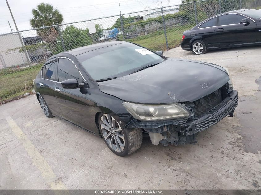 1HGCR2E55EA038538 | 2014 HONDA ACCORD