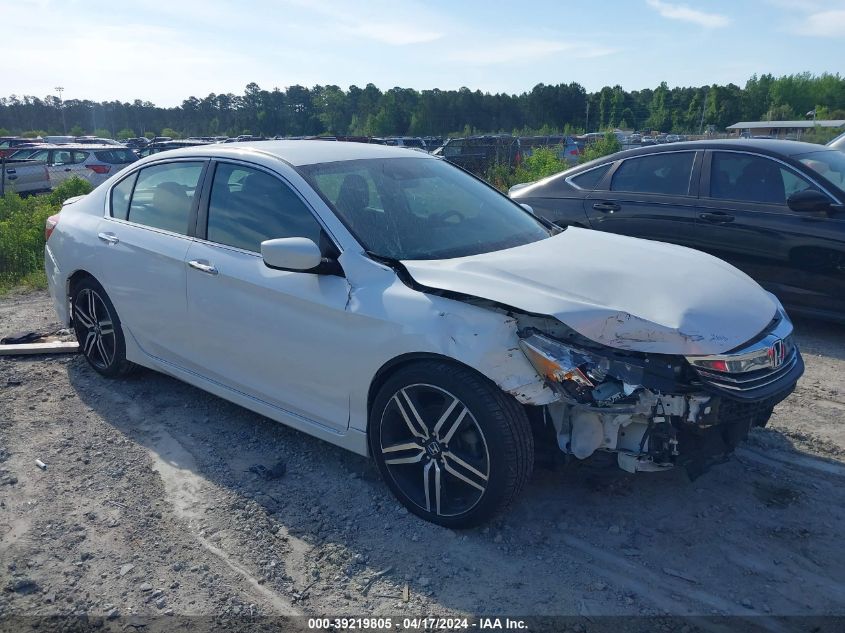 1HGCR2F66GA124502 | 2016 HONDA ACCORD