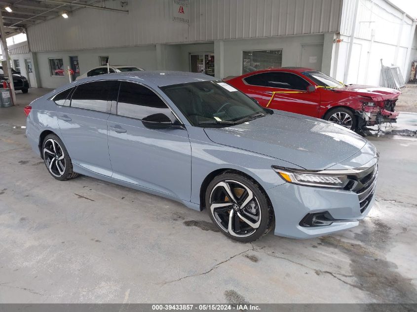 1HGCV1F31NA107681 | 2022 HONDA ACCORD