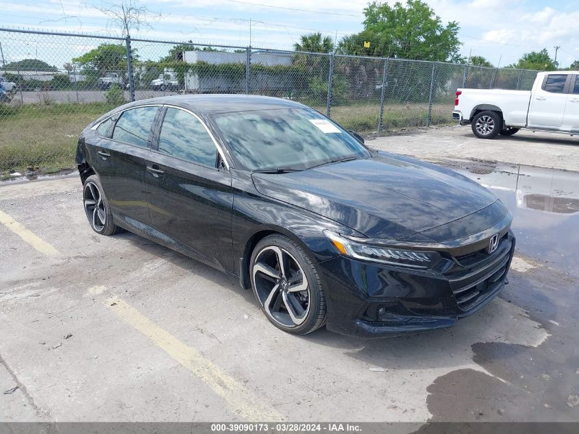 1HGCV1F34NA103205 | 2022 HONDA ACCORD